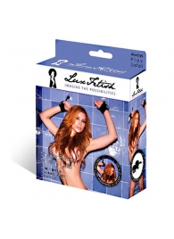 Наручники с присосками Sexy Suction - Lux Fetish - купить с доставкой в Улан-Удэ