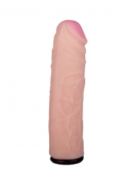 Черный пояс-трусики с насадкой  Гламур Dana  - 15,5 см. - LOVETOY (А-Полимер) - купить с доставкой в Улан-Удэ