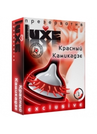 Презерватив LUXE  Exclusive   Красный Камикадзе  - 1 шт. - Luxe - купить с доставкой в Улан-Удэ