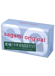 Ультратонкие презервативы Sagami Original - 12 шт. - Sagami - купить с доставкой в Улан-Удэ
