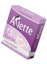 Классические презервативы Arlette Classic - 3 шт. - Arlette - купить с доставкой в Улан-Удэ