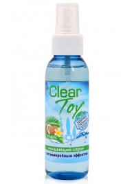 Очищающий спрей для игрушек CLEAR TOY Tropic - 100 мл. - Биоритм - купить с доставкой в Улан-Удэ