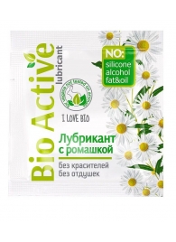 Пробник лубриканта на водной основе Bio Active - 3 гр. - Биоритм - купить с доставкой в Улан-Удэ