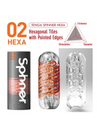 Мастурбатор SPINNER Hexa - Tenga - в Улан-Удэ купить с доставкой
