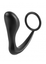 Эрекционное кольцо с анальной пробкой Ass-Gasm Cockring Plug - Pipedream - в Улан-Удэ купить с доставкой