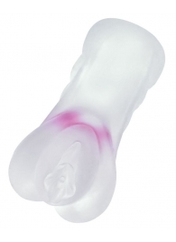 Прозрачный реалистичный мастурбатор Juicy Pussy Crystal Rose - ToyFa - в Улан-Удэ купить с доставкой