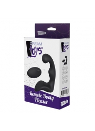 Черный вибромассажер простаты REMOTE BOOTY PLEASER - Dream Toys - в Улан-Удэ купить с доставкой
