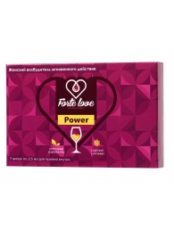 Женский возбудитель мгновенного действия Forte Love Power - 7 ампул (2,5 мл.) - Капиталпродукт - купить с доставкой в Улан-Удэ