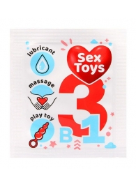 Гель-лубрикант на водной основе Sex Toys - 4 гр. - Биоритм - купить с доставкой в Улан-Удэ