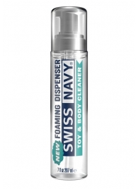 Очищающая пенка для игрушек и тела Swiss Navy Toy   Body Cleaner Foamer - 207 мл. - Swiss navy - купить с доставкой в Улан-Удэ
