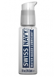 Лубрикант Swiss Navy Water Based Lube на водной основе - 29,5 мл. - Swiss navy - купить с доставкой в Улан-Удэ