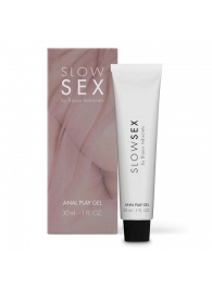 Лубрикант на водной основе Slow Sex Anal Play Gel - 30 мл. - Bijoux Indiscrets - купить с доставкой в Улан-Удэ