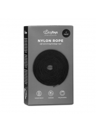 Черная веревка для бондажа Easytoys Bondage Rope - 5 м. - Easy toys - купить с доставкой в Улан-Удэ