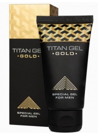 Гель для увеличения члена Titan Gel Gold Tantra - 50 мл. - Titan - купить с доставкой в Улан-Удэ