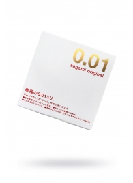 Супертонкий презерватив Sagami Original 0.01 - 1 шт. - Sagami - купить с доставкой в Улан-Удэ