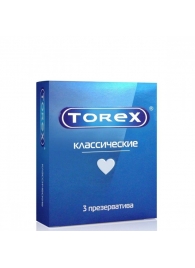 Гладкие презервативы Torex  Классические  - 3 шт. - Torex - купить с доставкой в Улан-Удэ