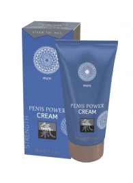 Возбуждающий крем для мужчин Penis Power Cream - 30 мл. - Shiatsu - купить с доставкой в Улан-Удэ