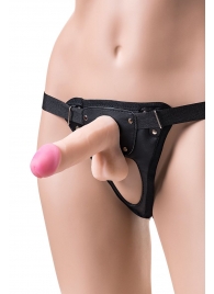 Телесный страпон на трусиках Realstick Hunter - 14,5 см. - ToyFa - купить с доставкой в Улан-Удэ