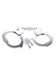 Металлические наручники Beginner s Metal Cuffs - Pipedream - купить с доставкой в Улан-Удэ