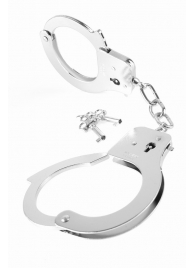 Металлические серебристые наручники Designer Metal Handcuffs - Pipedream - купить с доставкой в Улан-Удэ