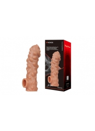 Насадка на фаллос с крупными бугорками EXTREME SLEEVE - 17,6 см. - KOKOS - в Улан-Удэ купить с доставкой