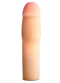 Телесная насадка-удлинитель на пенис PERFORMANCE 1.5INCH COCK XTENDER - 16 см. - Blush Novelties - в Улан-Удэ купить с доставкой