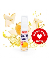 Гель-смазка Tutti-frutti со вкусом сочной дыни - 30 гр. - Биоритм - купить с доставкой в Улан-Удэ