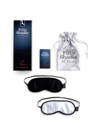 Набор из двух масок на глаза Soft Blindfold Twin Pack - Fifty Shades of Grey - купить с доставкой в Улан-Удэ