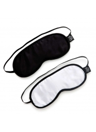 Набор из двух масок на глаза Soft Blindfold Twin Pack - Fifty Shades of Grey - купить с доставкой в Улан-Удэ