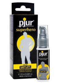 Сыворотка-пролонгатор pjur SUPERHERO Delay Serum - 20 мл. - Pjur - купить с доставкой в Улан-Удэ