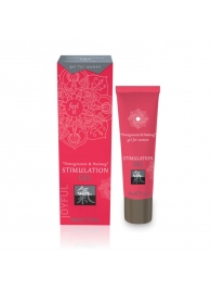 Возбуждающий интимный гель для двоих STIMULATION GEL Pomegranate   Nutmeg - 30 мл. - Shiatsu - купить с доставкой в Улан-Удэ