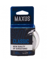 Классические презервативы в пластиковом кейсе MAXUS Classic - 3 шт. - Maxus - купить с доставкой в Улан-Удэ