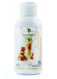 Интимный гель-смазка JUICY FRUIT с ароматом солёной карамели - 100 мл. - БиоМед - купить с доставкой в Улан-Удэ