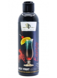 Интимный гель-смазка JUICY FRUIT с ароматом энергетика - 200 мл. - БиоМед - купить с доставкой в Улан-Удэ
