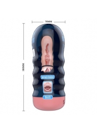 Мастурбатор-ротик Vacuum Cup Masturbator - Baile - в Улан-Удэ купить с доставкой