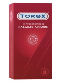 Презервативы Torex  Сладкая любовь  с ароматом клубники - 12 шт. - Torex - купить с доставкой в Улан-Удэ