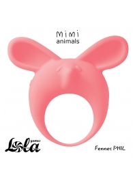Оранжевое эрекционное кольцо Fennec Phil - Lola Games - в Улан-Удэ купить с доставкой