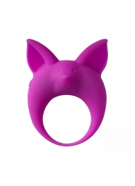 Фиолетовое эрекционное кольцо Kitten Kyle - Lola Games - в Улан-Удэ купить с доставкой