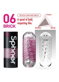 Мастурбатор SPINNER Brick - Tenga - в Улан-Удэ купить с доставкой