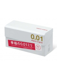 Супер тонкие презервативы Sagami Original 0.01 - 10 шт. - Sagami - купить с доставкой в Улан-Удэ