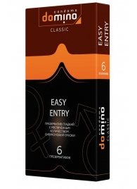 Презервативы с увеличенным количеством смазки DOMINO Easy Entry - 6 шт. - Domino - купить с доставкой в Улан-Удэ