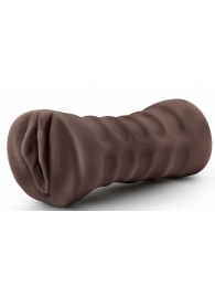 Коричневый мастурбатор-вагина Hot Chocolate Brianna - Blush Novelties - в Улан-Удэ купить с доставкой