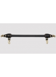 Черная распорка для ног Bound to You Faux Leather Spreader Bar - 50,8 см. - Fifty Shades of Grey - купить с доставкой в Улан-Удэ