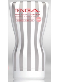 Мастурбатор TENGA Squeeze Tube Cup Soft - Tenga - в Улан-Удэ купить с доставкой