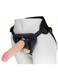 Пояс харнесс BEST UNI strap с 2 насадками - 18 и 22 см. - LOVETOY (А-Полимер) - купить с доставкой в Улан-Удэ
