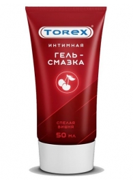 Смазка на водной основе TOREX  Спелая вишня  - 50 мл. - Torex - купить с доставкой в Улан-Удэ