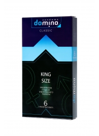 Презервативы увеличенного размера DOMINO Classic King size - 6 шт. - Domino - купить с доставкой в Улан-Удэ