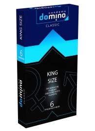 Презервативы увеличенного размера DOMINO Classic King size - 6 шт. - Domino - купить с доставкой в Улан-Удэ