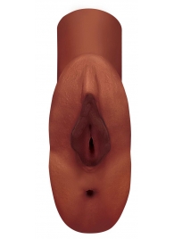 Коричневый мастурбатор Perfect Pussy Double Stroker - Pipedream - в Улан-Удэ купить с доставкой