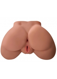 Кофейный мастурбатор-полуторс Perfect Ass Masturbator - Pipedream - в Улан-Удэ купить с доставкой